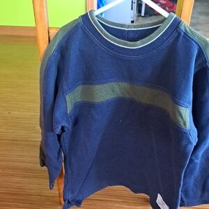 Kids Navy and Olive Sweatshirt